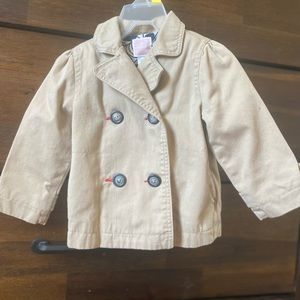 Old Navy Toddler Khaki Pea Coat